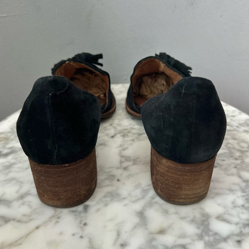 Jeffrey Campbell x Free People Charles Tassel Loafers Suede Slip-On Size 7 - Picture 5 of 12